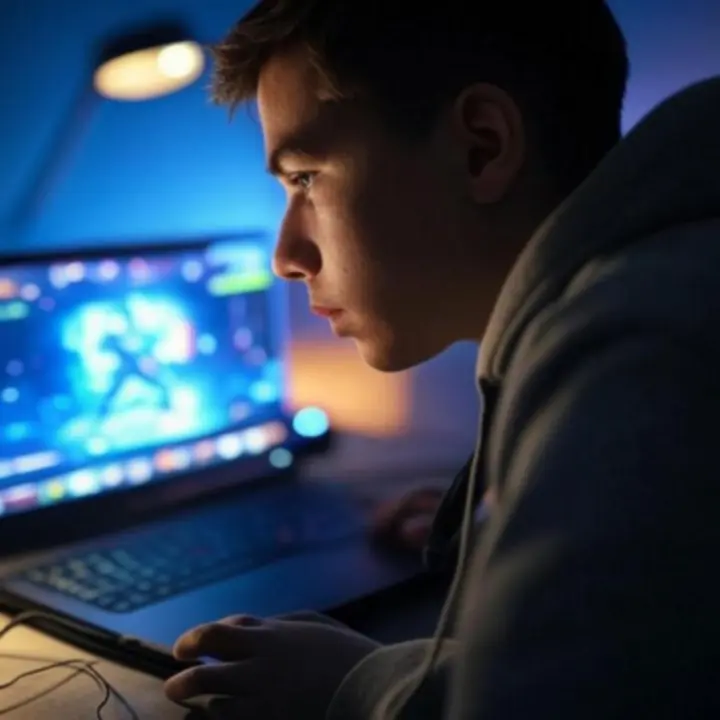 Ilustracja wsparcia technicznego dla gier cyfrowych na wielu platformach